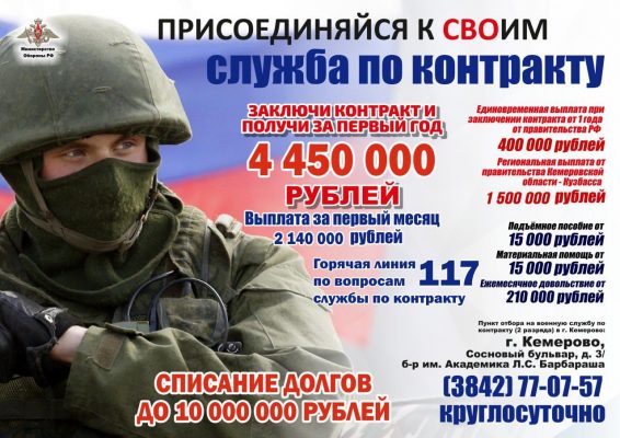 По выплатам СВО